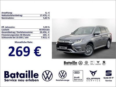 Gebraucht Mitsubishi Outlander P-HEV 224 PS (164 kW) 2019 Grau SUV