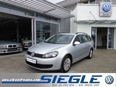 gebraucht VW Golf VI Variant 1.6 TDI BlueMotion*Navi