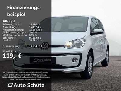 Gebraucht VW up! 65 PS (47 kW) 2023 Weiß Kleinwagen