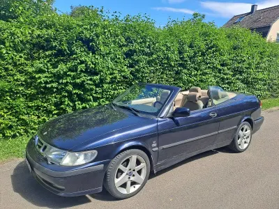 Gebraucht Saab 9-3 150 PS (110 kW) 2003 Blau Cabrio
