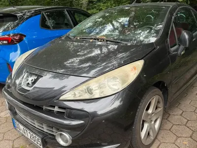 Gebraucht Peugeot 207 CC 150 PS (110 kW) 2007 Schwarz Cabrio