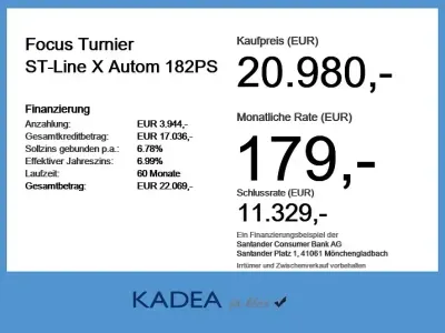 Occasion Ford Focus ST-Line X 182 ch (133 kW) 2021 Argent Break