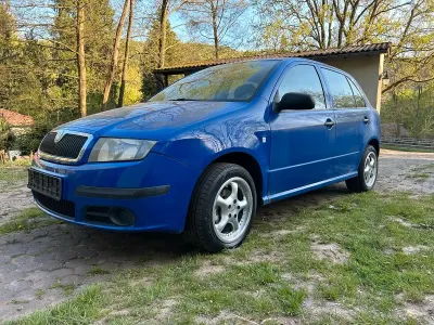 Gebraucht Skoda Fabia 75 PS (55 kW) 2006 Blau Kleinwagen