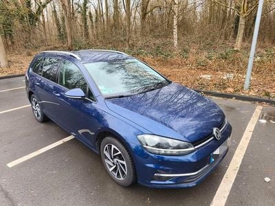 Gebraucht VW Golf VII Join 116 PS (85 kW) 2018 Blau Kombi