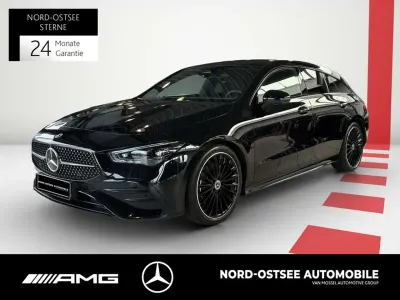 Gebraucht Mercedes CLA200 Shooting Brake Advanced 163 PS (119 kW) 2025 Metalliclack kosmosschwarz Kombi