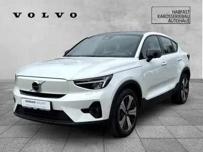 Gebraucht Volvo C40 Ultimate 169 kW (231 PS) 2023 Crystal white / metallic SUV