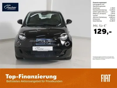 Gebraucht Fiat 500e Action 69 kW (95 PS) 2022 Schwarz Limousine