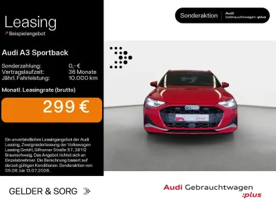 Gebraucht Audi A3 Advanced Plus 204 PS (150 kW) 2025 Progressivrot metallic Limousine