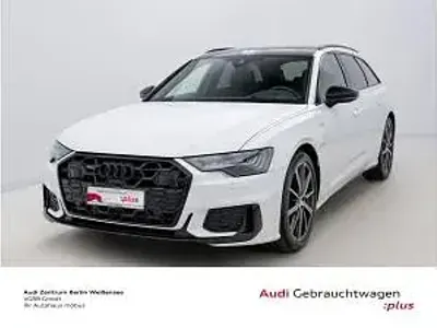 Gebraucht Audi A6 S-Line 286 PS (210 kW) 2025 Weiß (gletscherweiß metallic) Kombi