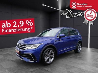 Gebraucht VW Tiguan R-line 200 PS (147 kW) 2022 Lapiz blue metallic SUV