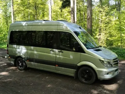 Gebraucht Mercedes Sprinter 163 PS (119 kW) 2015 Silber Van