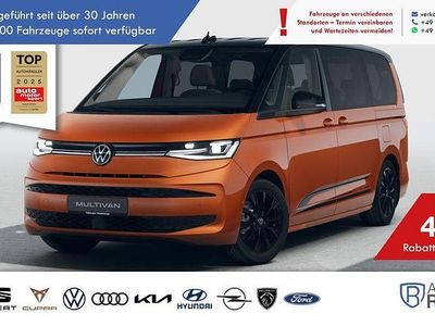 Neu VW Multivan Edition 150 PS (110 kW) 2025 Orange Van