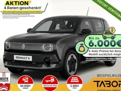 Ny Renault 4 E-Tech Evolution 110 kW (150 HK) 2026 Sort SUV
