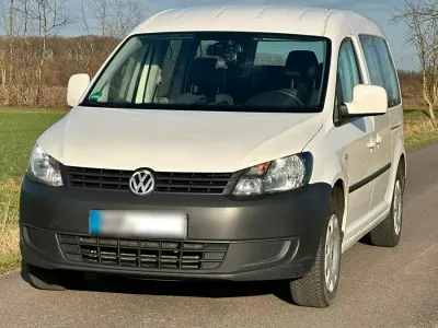 Gebraucht VW Caddy Maxi 105 PS (77 kW) 2015 Weiß Van / Kleinbus
