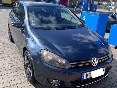 Gebraucht VW Golf VI Comfortline 102 PS (75 kW) 2009 Blau Kleinwagen