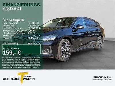 Gebraucht Skoda Superb Selection 150 PS (110 kW) 2025 Schwarz Kombi