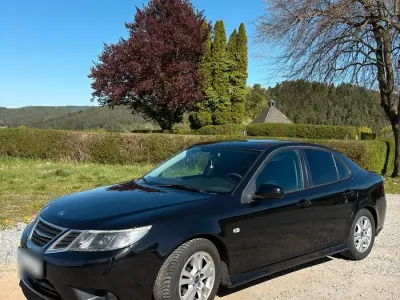 Gebraucht Saab 9-3 Linear 150 PS (110 kW) 2007 Schwarz Limousine