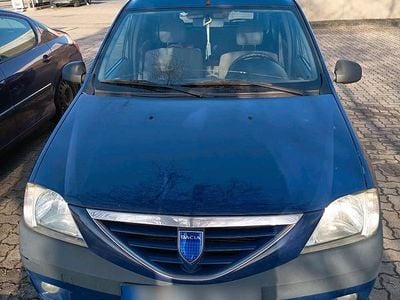 Second-hand Dacia Logan 104 CP (76 kW) 2008 Albastru Berlinǎ