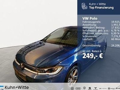 Usado VW Polo R-line 95 HP (69 kW) 2022 Azul Citadino