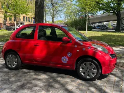 Usata Nissan Micra City 80 CV (58 kW) 2005 Rosso Berlina