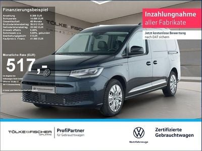 Occasion VW Caddy Maxi Style 122 PK (89 kW) 2025 Blauw MPV