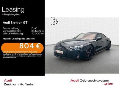 Schwarz Gebraucht 2025 Audi e-tron GT quattro Sport Limousine | 98.980 € (Guter Preis)