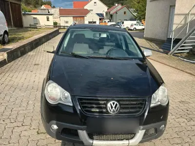 Gebraucht VW Polo Cross 101 PS (74 kW) 2008 Schwarz Kleinwagen