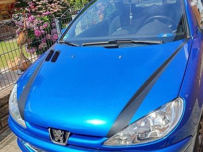 Gebraucht Peugeot 206 109 PS (80 kW) 2006 Blau Cabrio