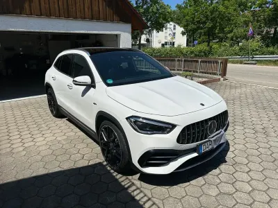 Używany Mercedes GLA45 AMG AMG 387 KM (284 kW) 2020 Biały SUV