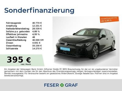 Gebraucht VW Passat R-line 193 PS (141 kW) 2024 Grenadillschwarz metallic Kombi