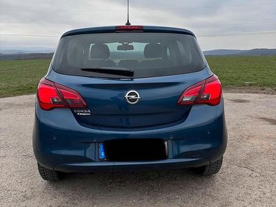 Gebraucht Opel Corsa 90 PS (66 kW) 2017 Blau Kleinwagen