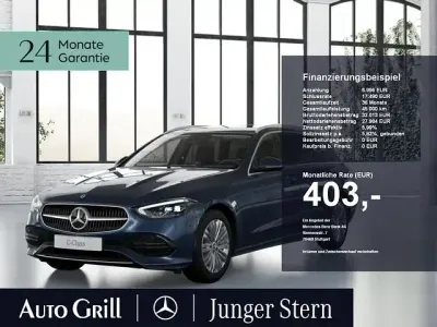 Gebraucht Mercedes C220 Avantgarde 200 PS (147 kW) 2023 Sodalithblau metallic Kombi