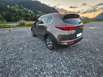 Usata Kia Sportage GT-Line 141 CV (103 kW) 2017 Marrone SUV