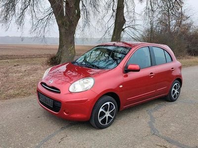 Rot Gebraucht 2011 Nissan Micra Acenta Kleinwagen | 3.600 € (Fairer Preis)