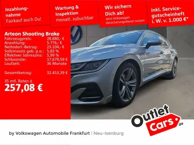 Gebraucht VW Arteon R-line 200 PS (147 kW) 2023 Pyritsilber metallic Kombi