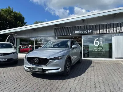 Gebraucht Mazda CX-5 175 PS (128 kW) 2017 Diamantsilber metallic SUV