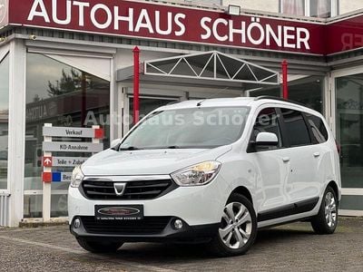 Gebraucht Dacia Lodgy Prestige 116 PS (85 kW) 2013 Weiß Van / Kleinbus
