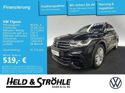 Deep black perleffekt Gebraucht 2023 VW Tiguan R SUV | 40.970 € (Guter Preis)