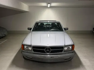 Gebraucht Mercedes 500 231 PS (169 kW) 1983 Silber Coupé