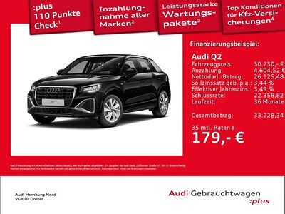 Gebraucht Audi Q2 S-Line 150 PS (110 kW) 2025 Schwarz SUV