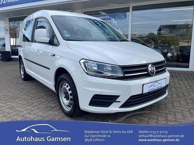 Gebraucht VW Caddy Trendline 125 PS (91 kW) 2018 Weiß Van / Kleinbus