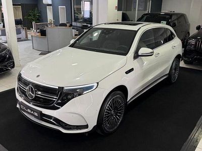 Gebraucht Mercedes EQC400 AMG line 300 kW (408 PS) 2022 Opalithweiss  metalliclack SUV