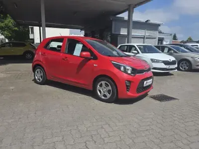 Gebraucht Kia Picanto Edition 7 101 PS (74 kW) 2020 Rot ((a2r) shiny red met.) Kleinwagen