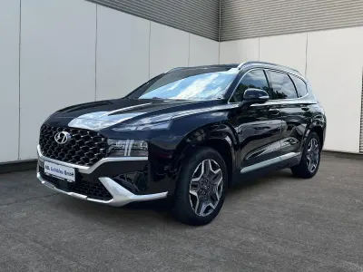 Gebraucht Hyundai Santa Fe Signature 265 PS (194 kW) 2022 Abyss black SUV