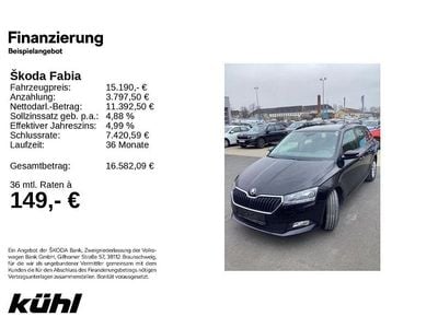 Gebraucht Skoda Fabia Ambition 95 PS (69 kW) 2022 Schwarz Kleinwagen