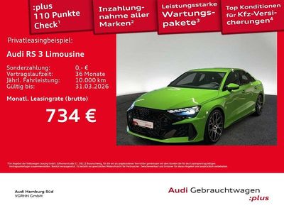 7r kyalamigrün Gebraucht 2025 Audi RS3 Sport Limousine | 61.540 € (Guter Preis)