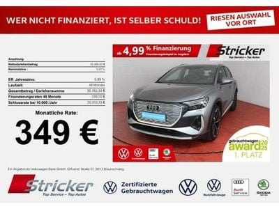 Gebraucht Audi e-tron S-Line 150 kW (204 PS) 2022 Taifungrau metallic (metallic) SUV