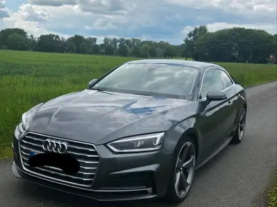 Używany Audi A5 S-Line 190 KM (139 kW) 2019 Szary Coupe