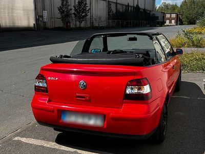 Gebraucht VW Golf Cabriolet 115 PS (84 kW) 1998 Rot Cabrio