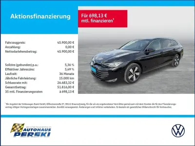Gebraucht VW Passat Business 150 PS (110 kW) 2026 Schwarz Kombi